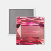 Pink Tourmaline 4 Magnet (Vorderseite/Rückseite)