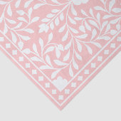 Pink Traditional Bone Inlay Decoupage Paper Seidenpapier (Ausschnitt)
