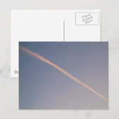 Pink Trail Postkarte (Vorne/Hinten)