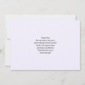 Pink Train Motor Vintag Steampunk Danke (Rückseite)