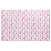 Pink Treble Clef Muster Fabric Stoff (Yard (91,4 cm))