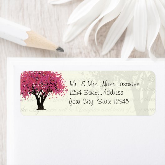 Pink Tree Address (Insitu)