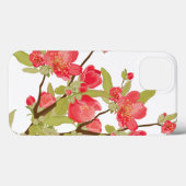 Pink Tree Blossoms iPad Case (Rückseite (Horizontal))