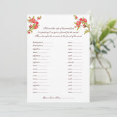 Pink Tree Blüten Hochzeiten von Vows Libs Karten (Stehend Vorderseite)