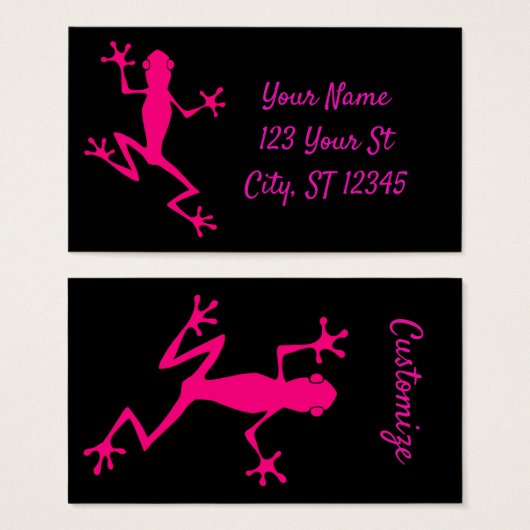 Pink Tree Frog Thunder_Cove (Vorne & Hinten)