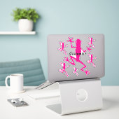 Pink Tree Frog Thunder_Cove Aufkleber (Laptop auf Schreibtisch)