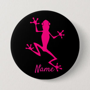 Pink Tree Frog Thunder_Cove Button