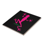 Pink Tree Frog Thunder_Cove Fliese (Seite)