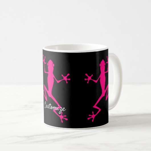 Pink Tree Frog Thunder_Cove Kaffeetasse (VorderseiteRechts)