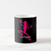 Pink Tree Frog Thunder_Cove Kaffeetasse (Mittel)