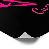 Pink Tree Frog Thunder_Cove Poster (Ecke)