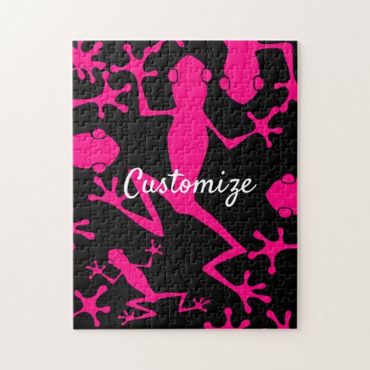 Pink Tree Frog Thunder_Cove Puzzle (Vertikal)