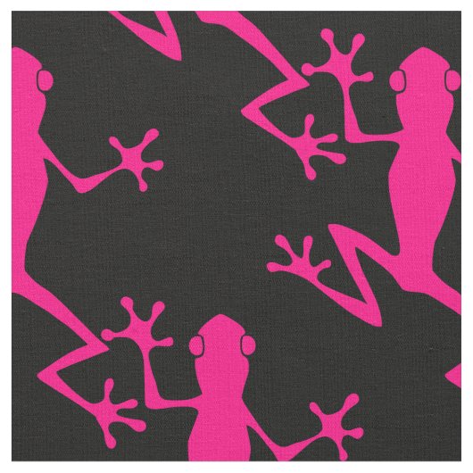 Pink Tree Frog Thunder_Cove Stoff (Nahaufnahme)