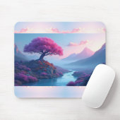 Pink Tree Mousepad