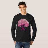 Pink tree of life cherry blossom T-Shirt (Vorne ganz)