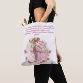 Pink Tree of Life Inspirational Tote Bag Tasche (Von Nahem)