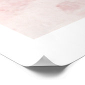 Pink Tree Wall Art – Elegant Floral Home D Poster (Ecke)