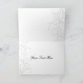 Pink Trendy Danke Card (Innenseite)