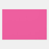 Pink Tri Sheet Wrap oder Drawer Liner Geschenkpapier Set (Vorderseite)