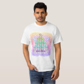 Pink Triangle Außerirdischer  T-Shirt (Vorne ganz)