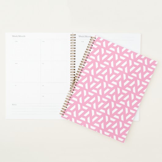 Pink Triangle Pattern Planner Planer (Anzeige)