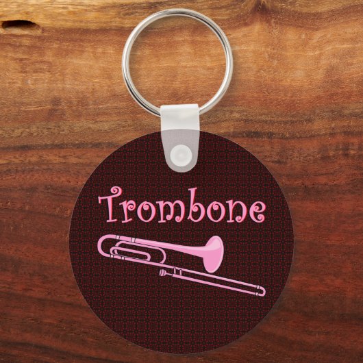 Pink Trombone Schlüsselanhänger (Vorderseite)