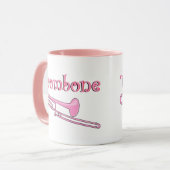 Pink Trombone Tasse (Vorderseite Links)