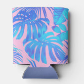 Pink Tropical Flamingo Beach Junggeselinnen-Abschi Dosenkühler (Rückseite)
