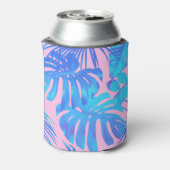 Pink Tropical Flamingo Beach Junggeselinnen-Abschi Dosenkühler (Kanne Rückseite)