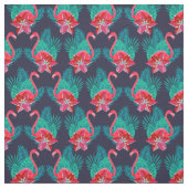 Pink Tropical Flamingo Muster Stoff (Muster)
