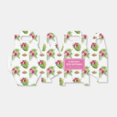 Pink Tropical Floral Luau Birthday Geschenkschachtel (Ungefaltet)