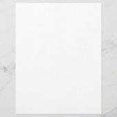 PINK TROPICAL ORCHID CUSTOMIZABLE LETTERHEAD BRIEFKOPF (Rückseite)