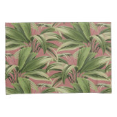 Pink Tropical Palm Kissenbezug (Vorderseite-Rechts)