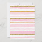 Pink Truck Drive by Dusche Einladung (Rückseite)