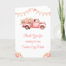 Pink Truck Ostereier Jagd