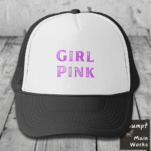 Pink Truckerkappe