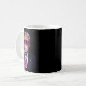 Pink Trump Bubble Gum Shirt 2024 Abstimmung Präsid Kaffeetasse (Vorderseite Links)