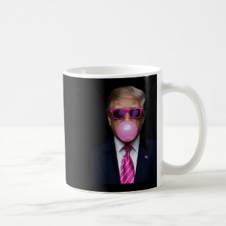 Pink Trump Bubble Gum Shirt 2024 Abstimmung Präsid Kaffeetasse