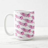 Pink Trumpet-Tasse Kaffeetasse (Links)