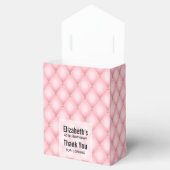 Pink Tufit Diamond Muster Geburtstag Vielen Dank Geschenkschachtel (Geöffnet)