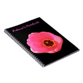 Pink Tulip Anpassbares Notebook Notizblock (Rechte Seite)