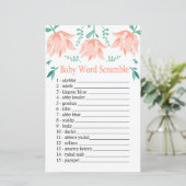 Pink Tulip Baby Wortspiel (Stehend Vorderseite)