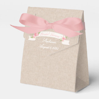 Pink Tulip Banner, Brautparty Geschenkschachtel