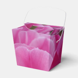 Pink Tulip Blume Abnehmen Geschenkschachtel