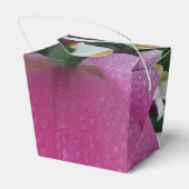Pink Tulip Blume Abnehmen Geschenkschachtel (Rückseite)