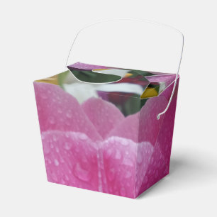 Pink Tulip Blume Abnehmen Geschenkschachtel
