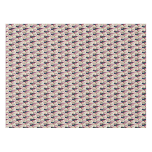 Pink Tulip Blume Tischdecke (Vorderseite (Horizontal))