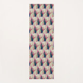 Pink Tulip Blume Yogamatte (Vorderseite)