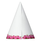 Pink Tulip Dackel Party Partyhütchen (Rückseite)