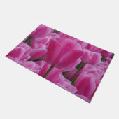 Pink Tulip Door Mat Fußmatte (Schrägansicht)